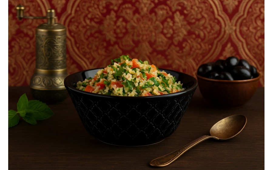 Salaterka 15cm Marrakesz czarny