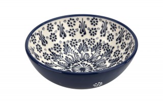 Salaterka ceramiczna 21 cm Oriental White Blue
