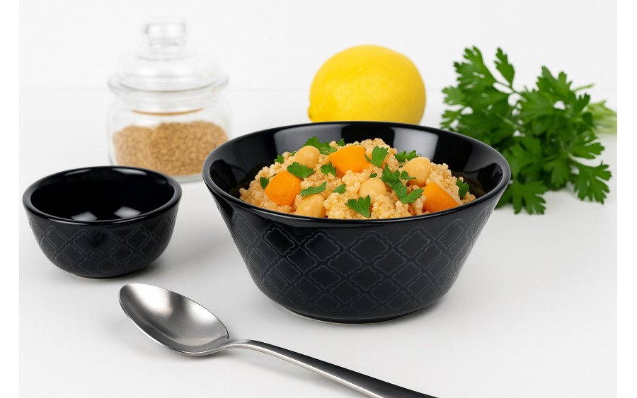 Salaterka 15cm Marrakesz czarny