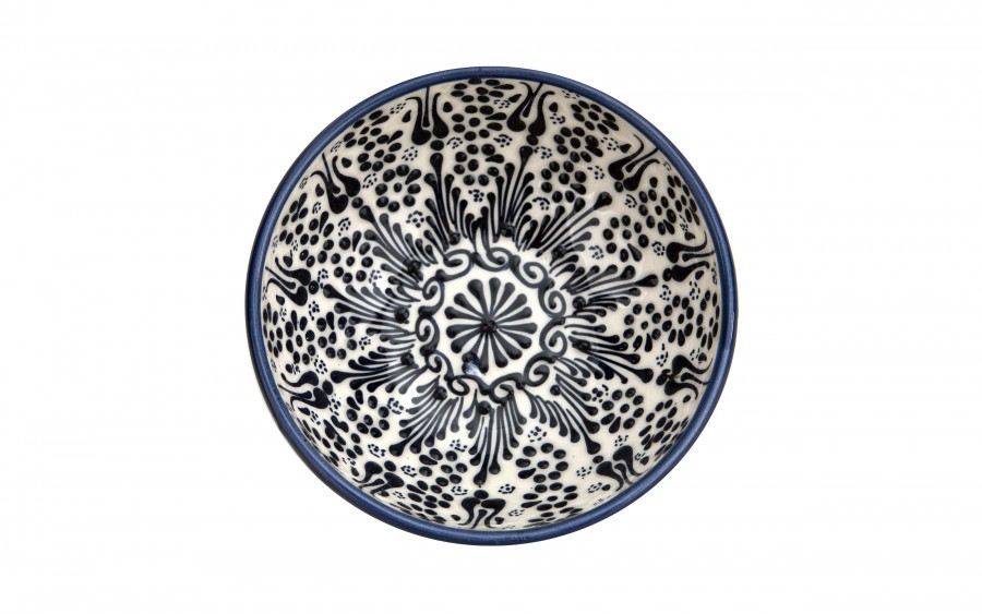 Salaterka ceramiczna 15,5 cm Oriental White Blue
