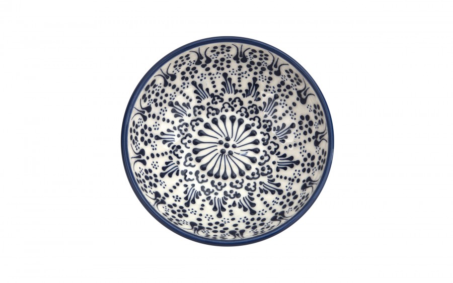 Salaterka ceramiczna 15,5 cm Oriental White Blue