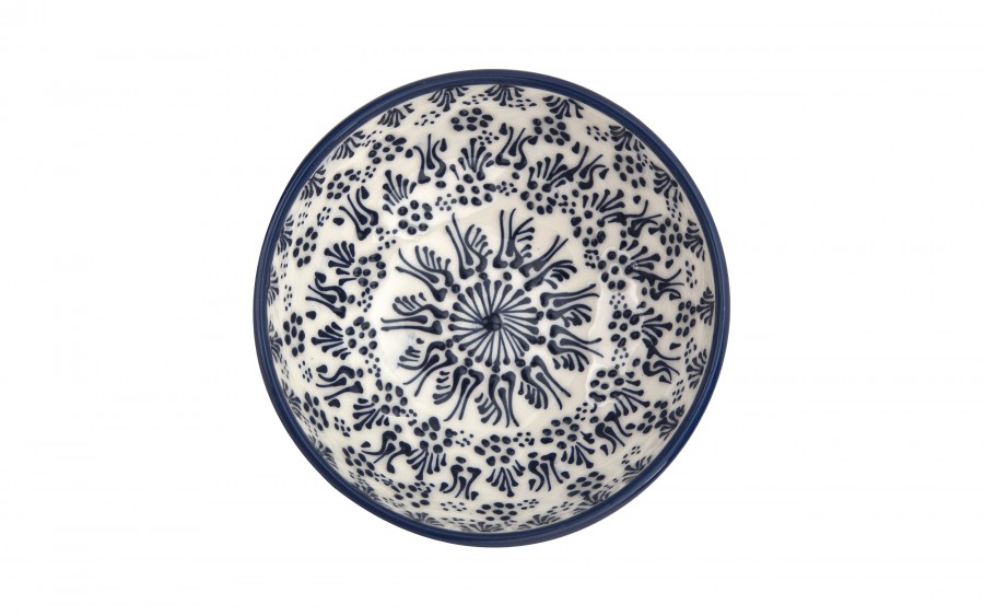 Salaterka ceramiczna 15,5 cm Oriental White Blue
