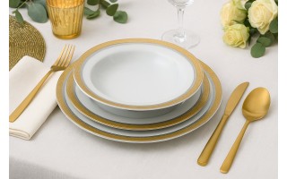 Komplet talerzy dla 6 osób Lorraine G768