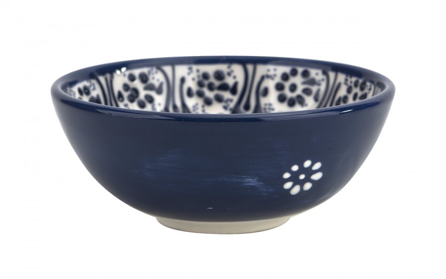 Salaterka ceramiczna 12 cm Oriental White Blue