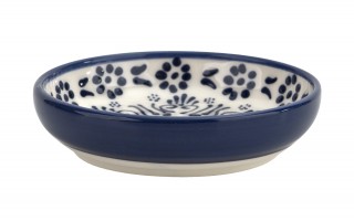 Płytka Salaterka ceramiczna 12 cm Oriental White Blue