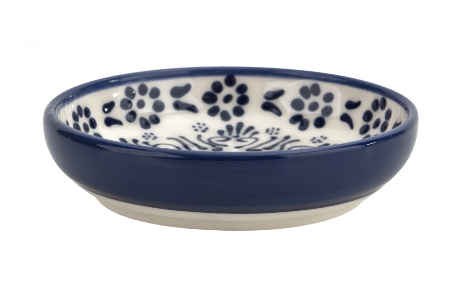 Płytka Salaterka ceramiczna 12 cm Oriental White Blue