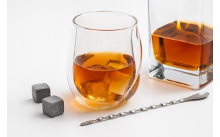 Szklanka do whisky 320 ml Enzo z podwójną ścianką