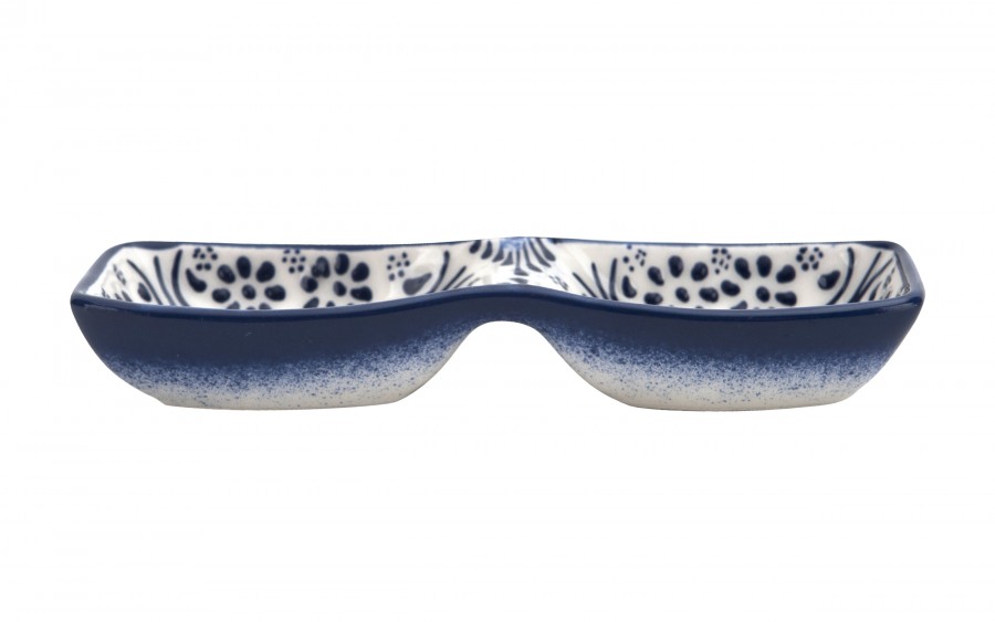 Dip podwójny ceramiczny Oriental White Blue