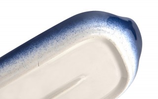 Półmisek ceramiczny 31x12 cm Oriental White Blue
