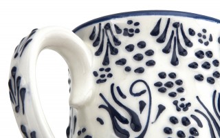 Kubek ceramiczny 350 ml Oriental White Blue