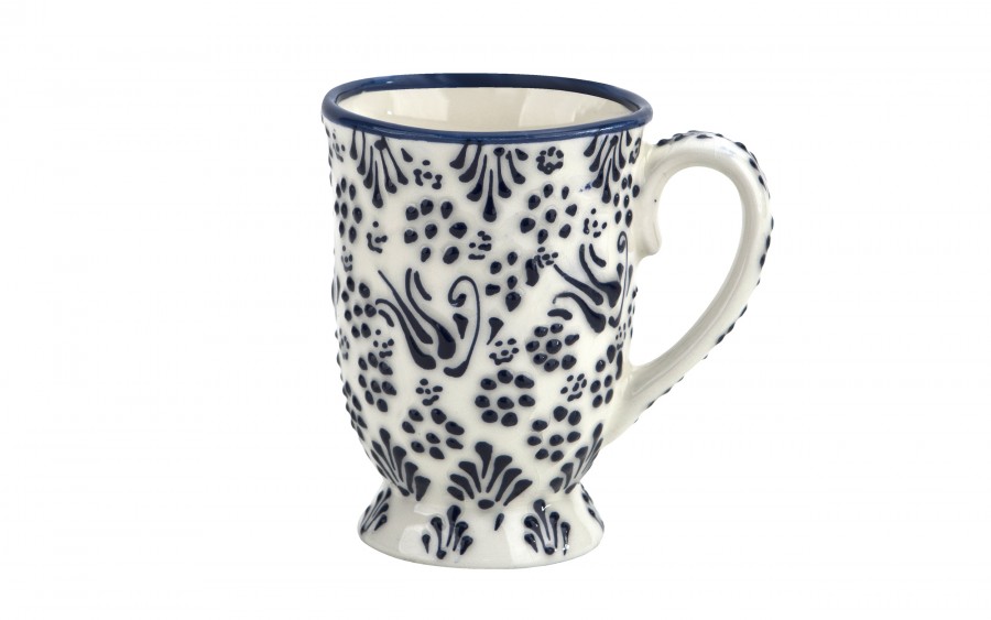 Kubek ceramiczny 350 ml Oriental White Blue