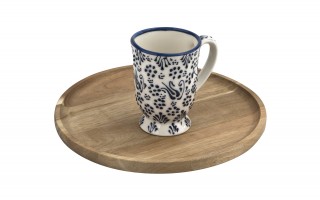 Kubek ceramiczny 350 ml Oriental White Blue