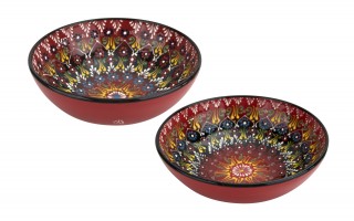 Salaterka ceramiczna 26,5 cm Oriental Red