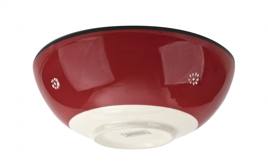 Salaterka ceramiczna 26,5 cm Oriental Red