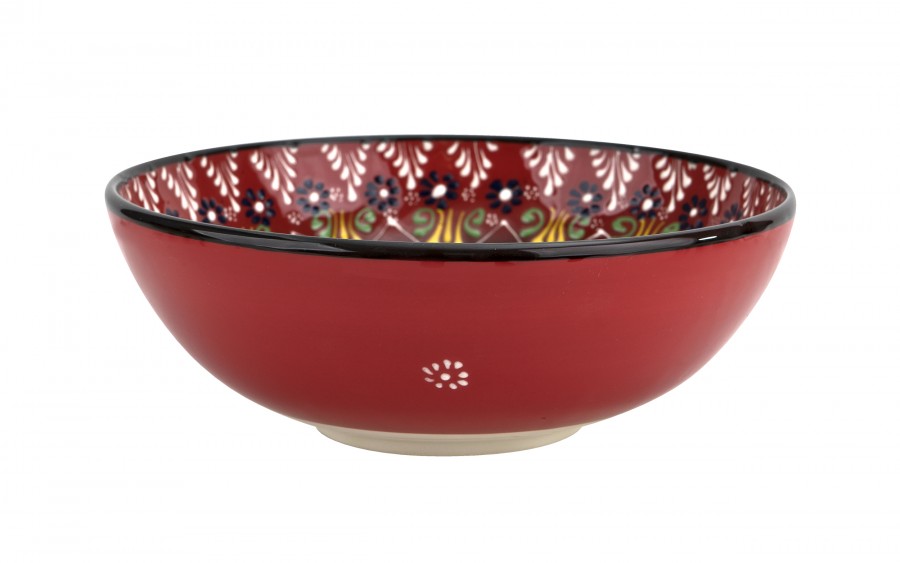 Salaterka ceramiczna 26,5 cm Oriental Red