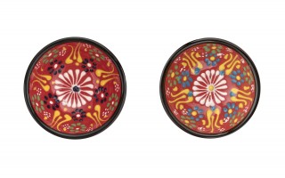 Mini Salaterka/dip ceramiczna 8,5 cm Oriental Red