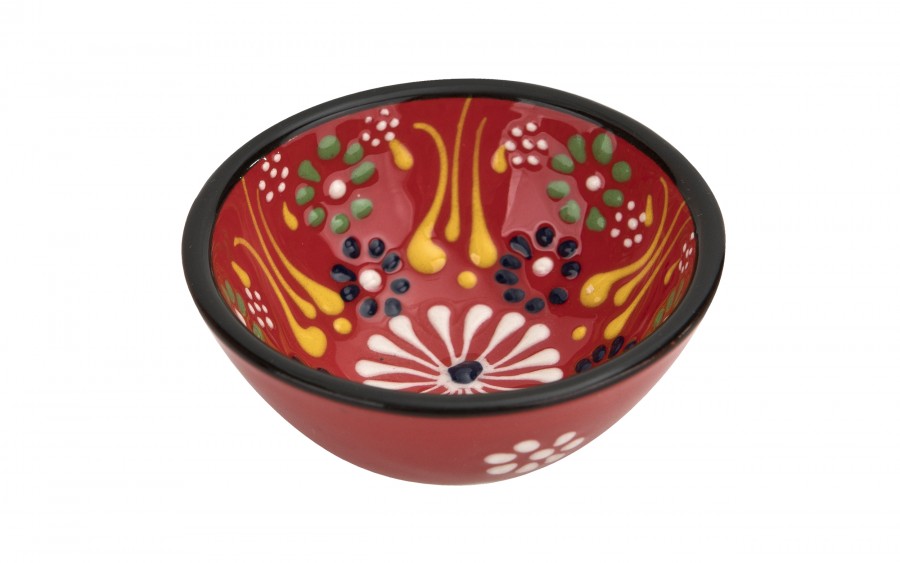Mini Salaterka/dip ceramiczna 8,5 cm Oriental Red