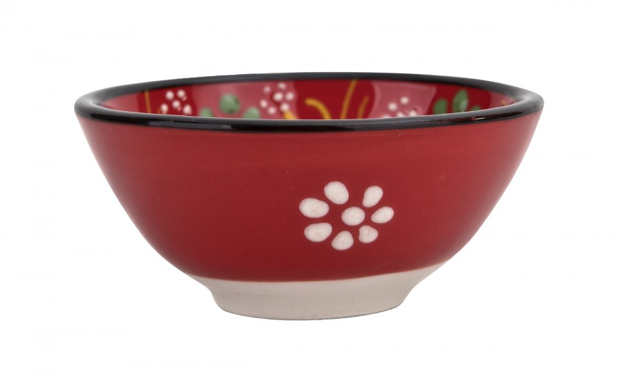 Mini Salaterka/dip ceramiczna 8,5 cm Oriental Red