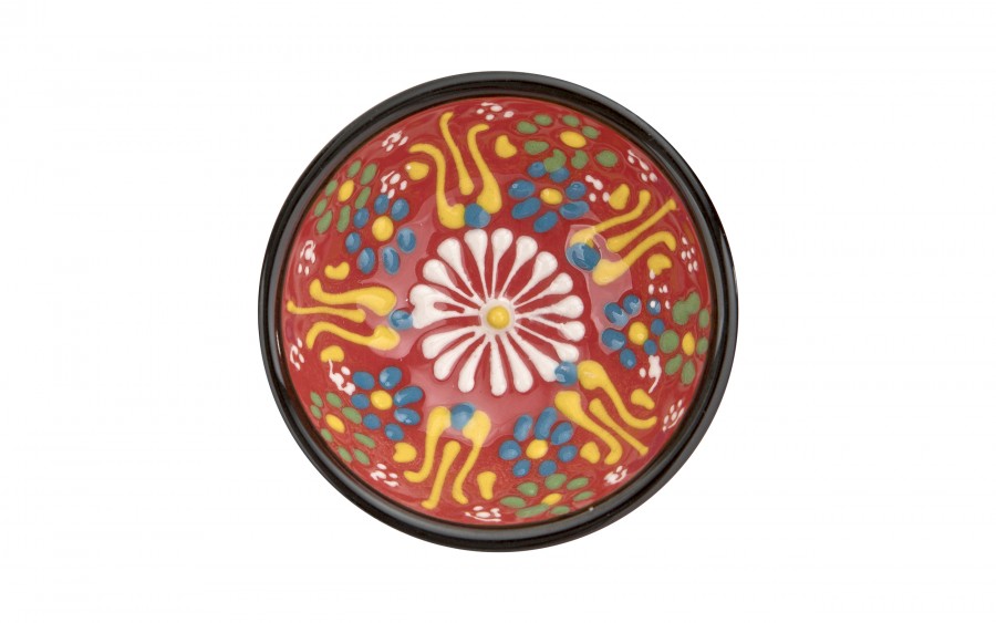 Mini Salaterka/dip ceramiczna 8,5 cm Oriental Red