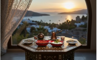 Dip podwójny ceramiczny Oriental Red