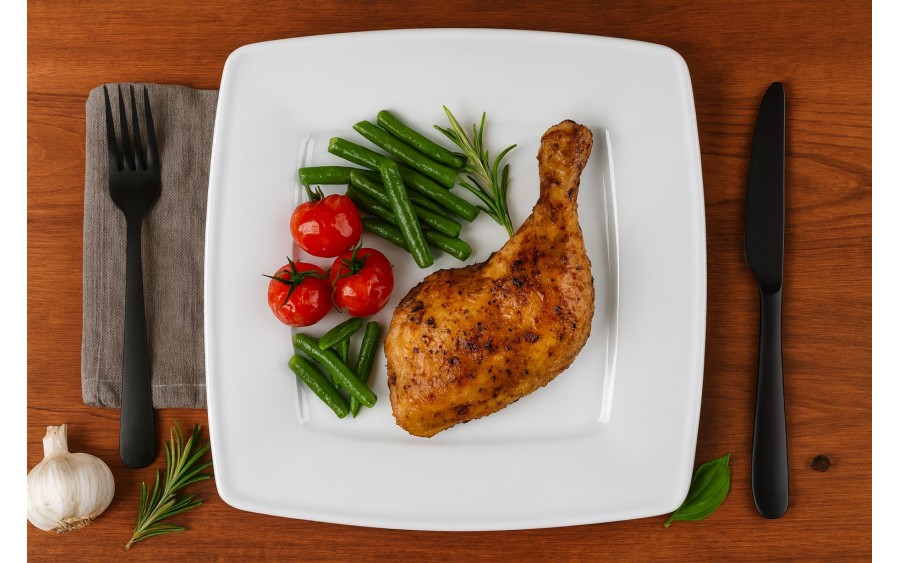 Victoria Talerz płytki 19cm kwadratowy