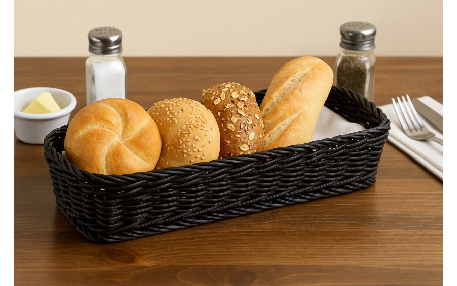 Koszyk polipropylen 27cm czarny