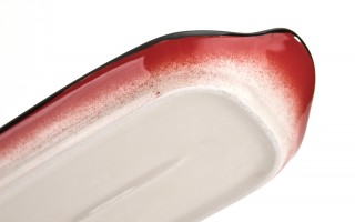 Półmisek ceramiczny 31x12 cm Oriental Red