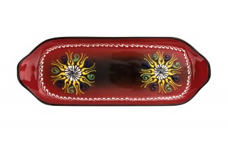 Półmisek ceramiczny 31x12 cm Oriental Red