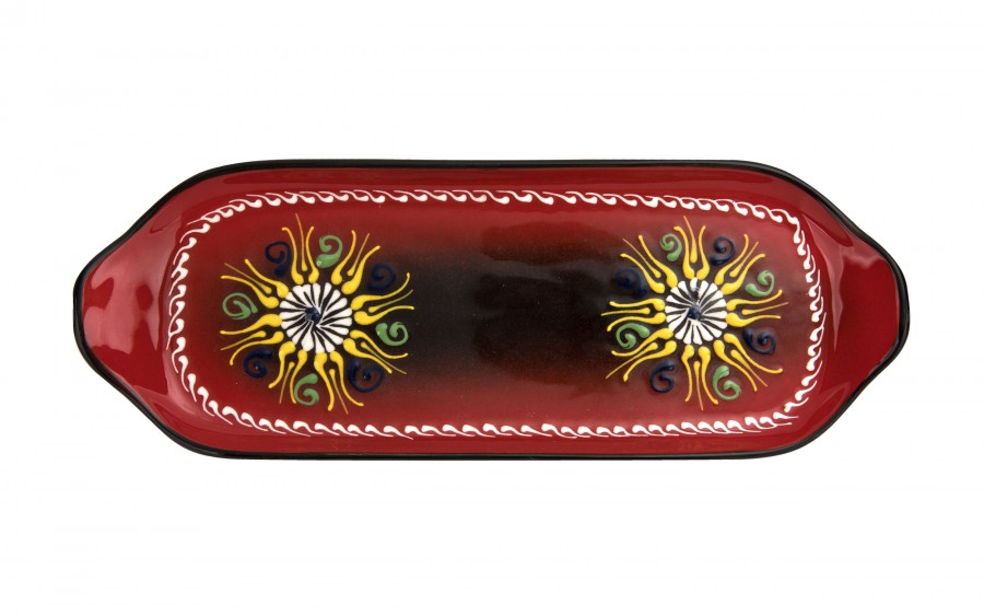 Półmisek ceramiczny 31x12 cm Oriental Red