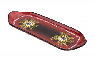 Półmisek ceramiczny 31x12 cm Oriental Red