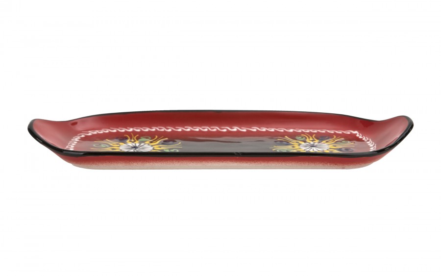 Półmisek ceramiczny 31x12 cm Oriental Red