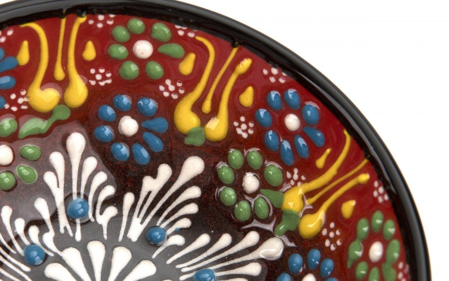 Salaterka ceramiczna 12 cm Oriental Red