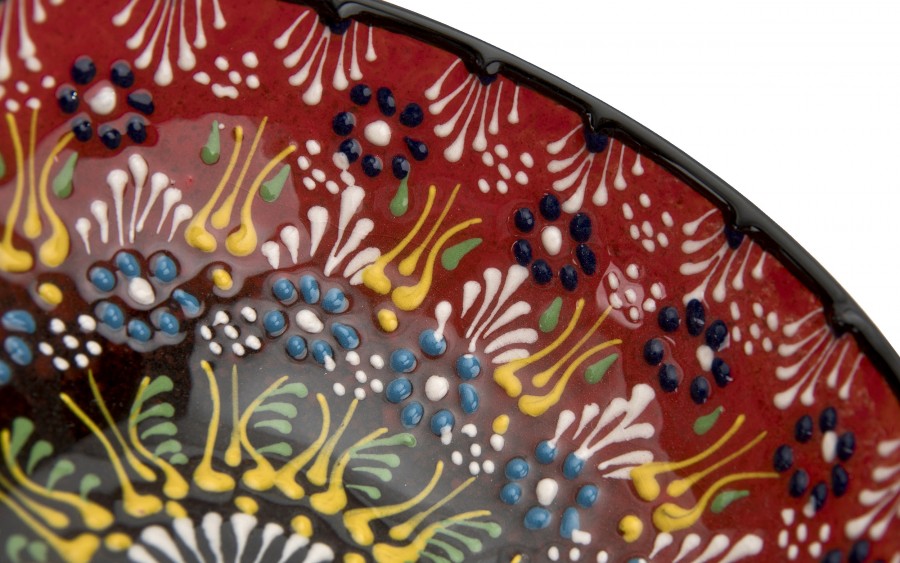 Salaterka ceramiczna 15,5 cm Oriental Red
