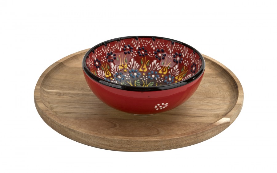 Salaterka ceramiczna 15,5 cm Oriental Red