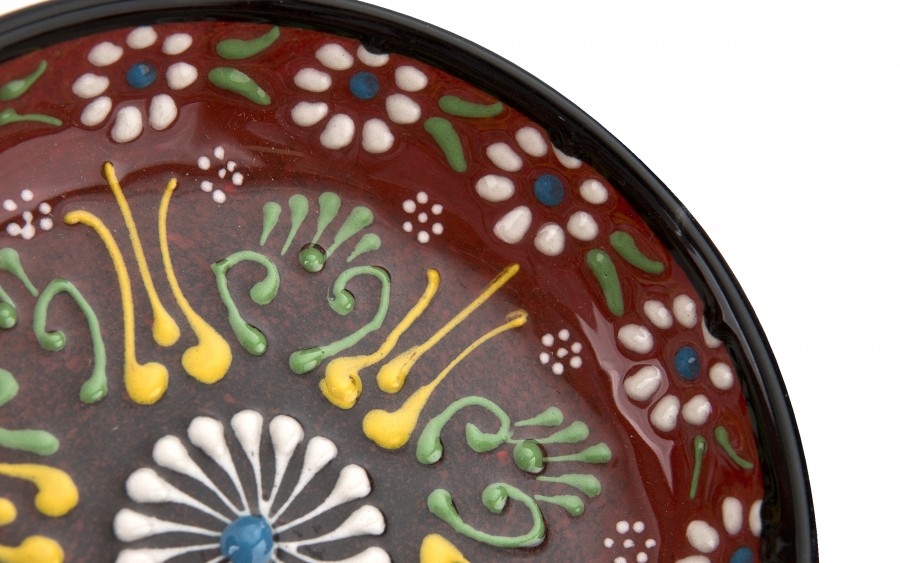 Płytka Salaterka ceramiczna 12 cm Oriental Red
