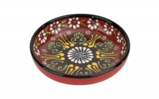 Płytka Salaterka ceramiczna 12 cm Oriental Red