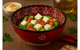 Salaterka ceramiczna 15,5 cm Oriental Red