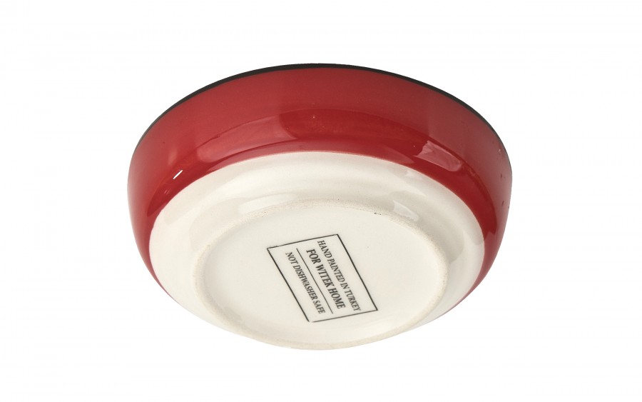 Mini Salaterka ceramiczna 10 cm Oriental Red