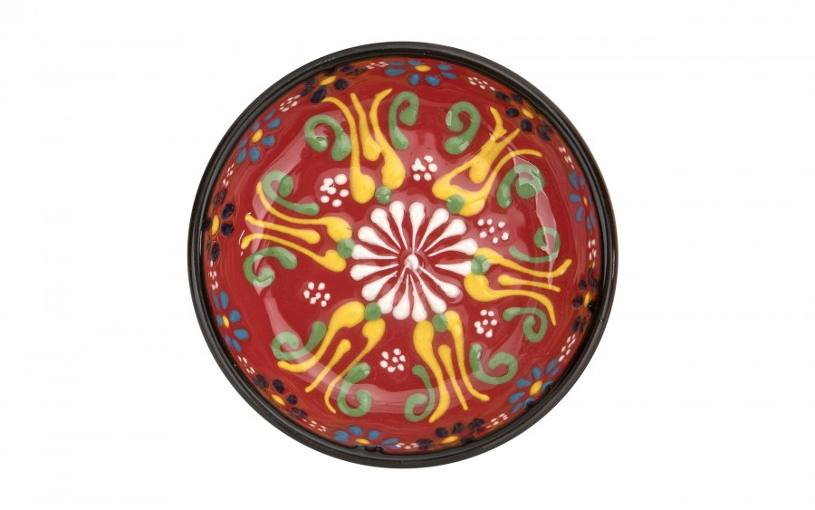 Mini Salaterka ceramiczna 10 cm Oriental Red