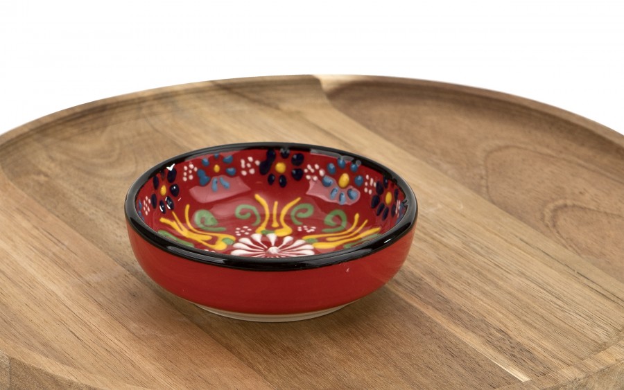 Mini Salaterka ceramiczna 10 cm Oriental Red