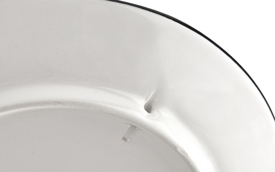 Talerz deserowy 18 cm ceramiczny Oriental Red