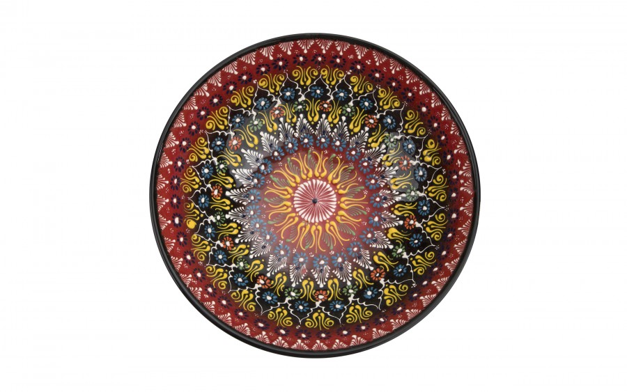 Salaterka ceramiczna 31 cm Oriental Red