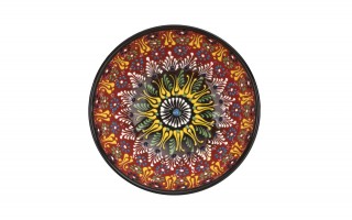Salaterka ceramiczna 21 cm Oriental Red