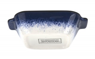Salaterka ceramiczna z uchwytami 12,5 cm Oriental Blue