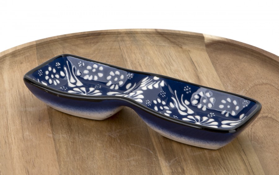 Dip podwójny ceramiczny Oriental Blue