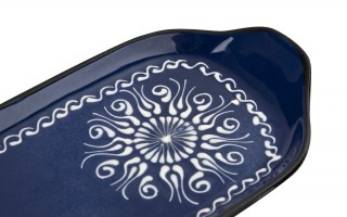 Półmisek ceramiczny 31x12 cm Oriental Blue