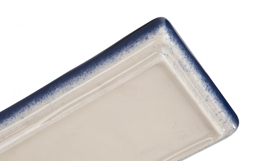 Półmisek ceramiczny 25x9 cm Oriental Blue