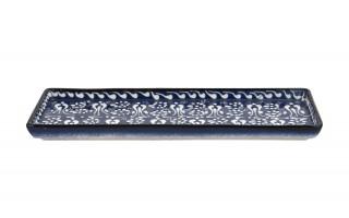 Półmisek ceramiczny 25x9 cm Oriental Blue