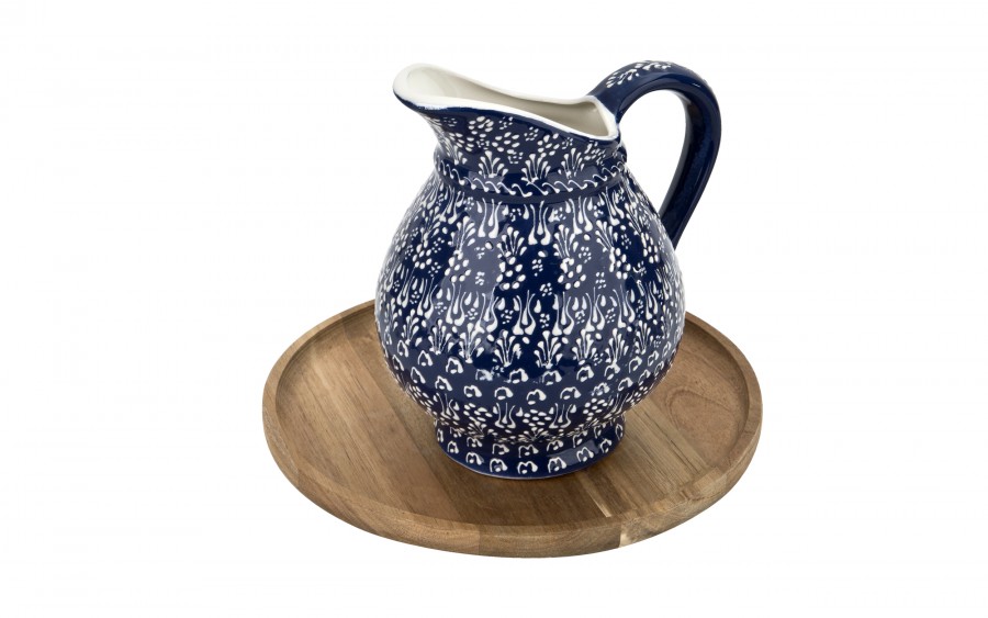 Dzbanek ceramiczny 1,5 L Oriental Blue