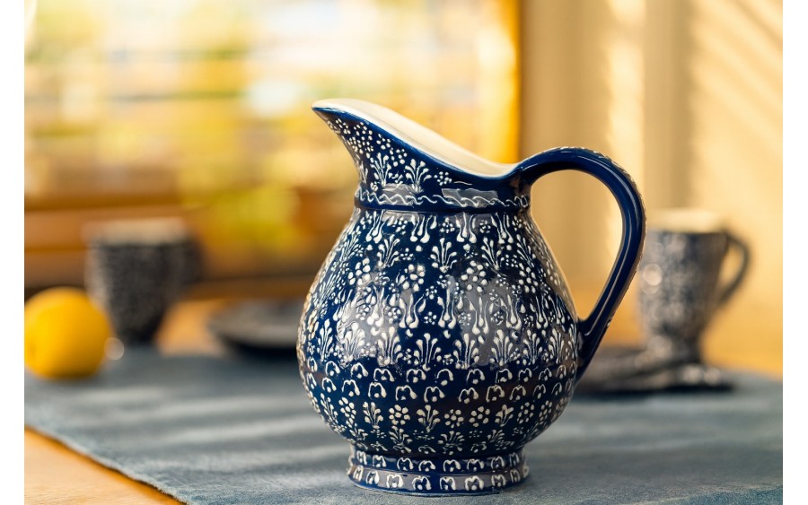 Dzbanek ceramiczny 1,5 L Oriental Blue